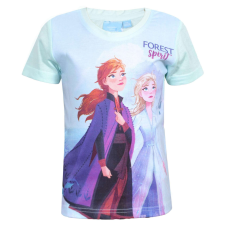 Disney póló Jégvarázs Forest Spirit Elsa és Anna 8 év (128 cm) gyerek póló