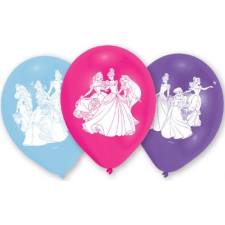  Disney Princess, Hercegnők léggömb, lufi 6 db-os party kellék