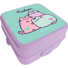 Disney Pusheen Cicás Műanyag Uzsonnás Doboz - Lila 679810 (pusheen fiolet_20250529142728) uzsonnás doboz