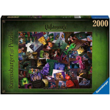 Disney Puzzle 2000 db - Disney a Gonoszok puzzle, kirakós