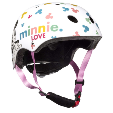 Disney sport bukósisak (54-58 cm) - Fehér - Minnie egér kerékpáros sisak