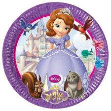 Disney Szófia Friends papírtányér 8 db-os 23 cm party kellék