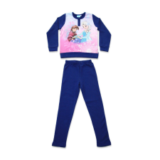 Disney Téli flanel gyerek pizsama - Jégvarázs - sötétkék - 128 gyerek hálóing, pizsama