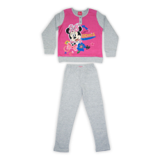 Disney Téli flanel gyerek pizsama - Minnie egér - szürke - 140