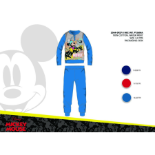 Disney Téli pamut interlock gyerek pizsama - Disney Mickey egér - középkék - 116 gyerek hálóing, pizsama