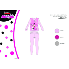 Disney Téli pamut interlock gyerek pizsama - Disney Minnie egér