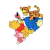 Disney Textil pelenka 1db - Micimackó