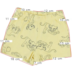 Disney Uniszex Rövidnadrág (Méret: 92)