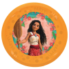 Disney Vaiana Disney Vaiana Sailing Spirit micro prémium műanyag lapostányér 4 db-os szett 21 cm