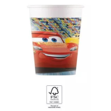 Disney Verdák Arena Race papír pohár 8 db-os 200 ml FSC party kellék