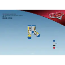  Disney Verdák csúszásgátlós teliplüss bokazokni gyerekeknek - szürke-kék - 27-30