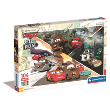 Disney Verdák Mater&#039;s Tall Tales 104 db-os maxi puzzle Clementoni puzzle, kirakós