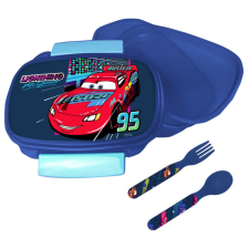 Disney Verdák RPM szendvicsdoboz + evőeszköz szett babaétkészlet