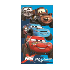 Disney Verdák RS Streak kéztörlő arctörlő, törölköző 35x65cm lakástextília