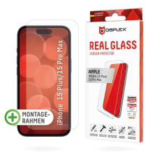 Displex Fólia iPhone 16 Pro készülékhez - Displex Real Glass 2D - átlátszó mobiltelefon kellék