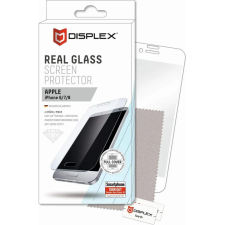 Displex Real Glass 3D iPhone 6/7/8 fehér mobiltelefon kellék