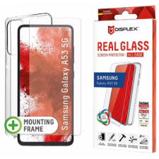 Displex Real Glass + Case Samsung Galaxy A53 5G mobiltelefon kellék