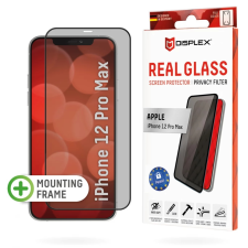 Displex Real Glass Screen Protector privacy iPhone 12 Pro Max mobiltelefon kellék