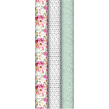 Díszcsomagoló tekercses Clairefontaine 70x200 cm 57g általános, 3 minta mintás csomagolópapír