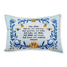 Díszpárna Házi áldás 38x28cm lakástextília