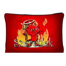  Díszpárna, ördög, szeretlek lakástextília