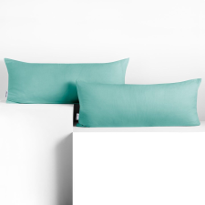 Díszpárnahuzat AMBER szín égkék stílus klasszikus anyag dzsörzé 40x120 DecoKing lakástextília