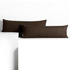 Díszpárnahuzat AMBER szín sötétbarna stílus klasszikus anyag dzsörzé 40x145 DecoKing lakástextília