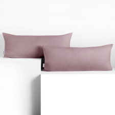 Díszpárnahuzat AMBER szín világoslila stílus klasszikus anyag dzsörzé 40x120 DecoKing lakástextília
