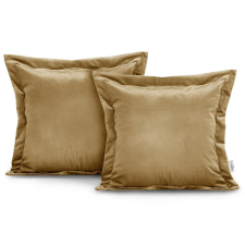 Díszpárnahuzat VELVET szín mustársárga stílus glamour bársony 45x45 ameliahome lakástextília