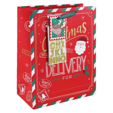 Dísztasak Clairefontaine/Eurowrap 26,5x33 cm Xmas delivery ajándéktasak
