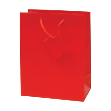 - Dísztasak Special Simple M 18x23x10 cm egyszínű piros ajándéktasak