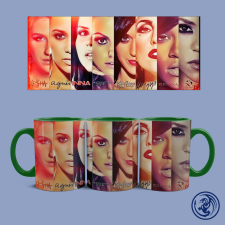  Dívák bögre (Zöld) bögrék, csészék