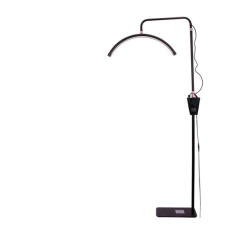  DivaLine Moon Pro LED kozmetikai árnyékmentes állólámpa 45W fekete műszempilla kellék