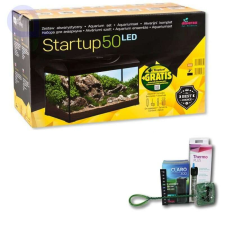Diversa LED Expert szögletes fekete 50 akvárium szett 10 w DIV119683 akvárium