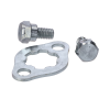 Diverse / Import Első lánckerék rögzítőlemez és csavar Honda MB8, NT, MT8, MTX, MT-hez