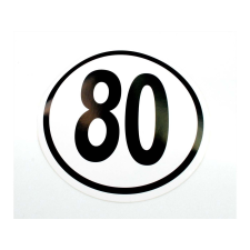 Diverse / Import Időjárásálló matrica, 200 mm autókhoz, utánfutókhoz, mopedszekhez egyéb motorkerékpár alkatrész