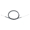 Diverse / Import Kuplung/bowden huzal nippel 6/3,5 x 10mm hossz külső burkolat 175cm belső huzal 200cm fekete színű mofa, moped, mokick, kiskraft, Zündapp, Kreidler, Hercules, Puch, Simson számára Diverse / Import Futómű és fék alkatrészek Fékbowdenek