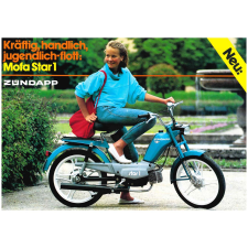 Diverse / Import Prospektus Mofa DIN A4 Star 1 számára egyéb motorkerékpár alkatrész