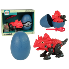 diy triceratops dinoszaurusz készlet tojással játékfigura
