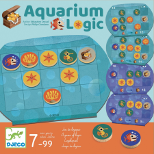 DJECO Akvárium logika - Gondolkodási műveletek - Aquaruim Logic - DJ08574 puzzle, kirakós
