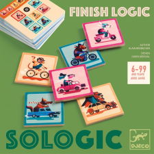 DJECO Állatverseny logikai játék-Sologic társasjáték