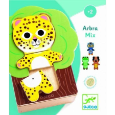 DJECO Arbramix - Kutyuló Képkirakó Fajáték (DJ01626) puzzle, kirakós