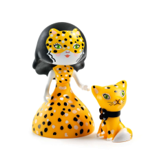DJECO Arty Toys figura Feline Princess és Cleo, a macska, Djeco játékfigura