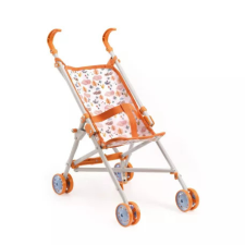 DJECO Babakocsi - Erdő mintás, 54 cm - Pomea játékbabához (Djeco, 7842) játék babakocsi