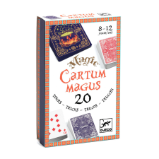 DJECO Bűvészkészlet - Kártyás, 20 trükk - Cartum Magus kreatív és készségfejlesztő