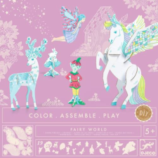 DJECO Csináld magad - Tündérliget lakói - Fairy world - Djeco kreatív és készségfejlesztő