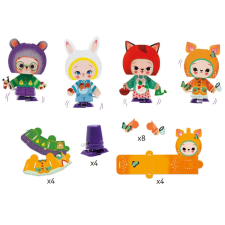 Djeco: Design by Cute forest creatures kreatív és készségfejlesztő