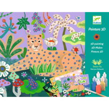 DJECO : Design by Művészeti műhely - Festés kiemelkedően - Trópusi erdő - Tropical forest kreatív és készségfejlesztő