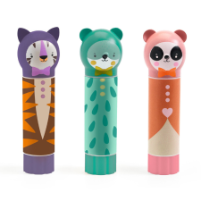 DJECO : Design by Ragasztó stift - Állatfigurás - Glue sticks kreatív és készségfejlesztő