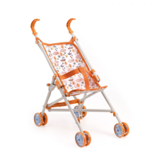 DJECO Djeco Babakocsi - Erdő mintás, 54 cm - Stoller Forest játék babakocsi